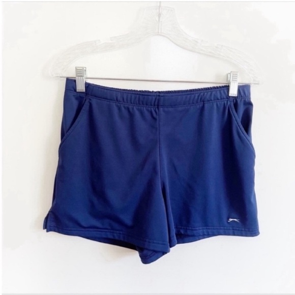 Slazenger Pants - Slazenger shorts blue athletic golf tennis elastic waistband
